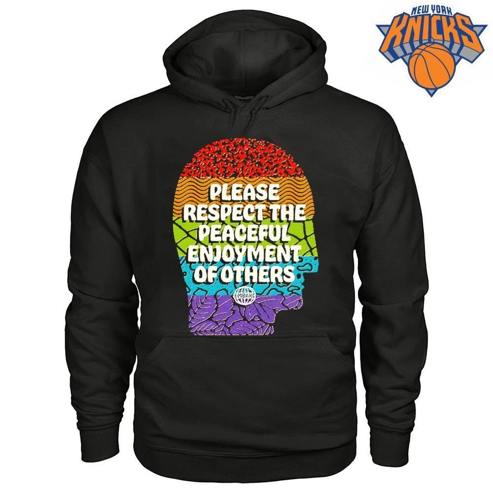 Please Respect The Peaceful Enjoyment Of Others Vintage Embarc Gummy Riot Graphic Shirt