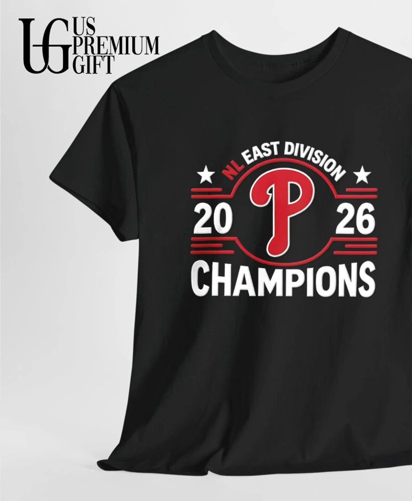 Philadelphia Phillies NL East Division Champions 2026 shirt