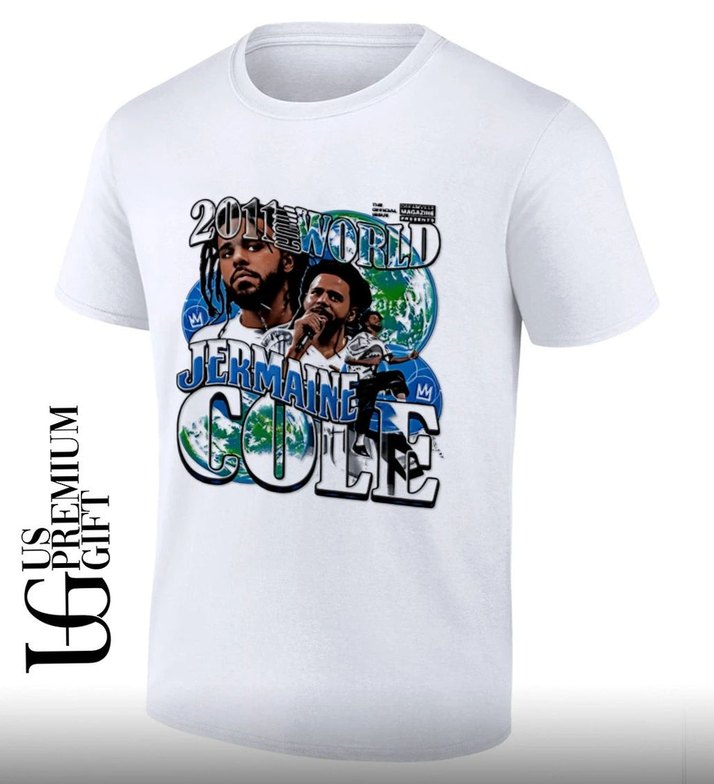 Jermaine Cole World 2011 Nice Guy Mean Flow graphic shirt