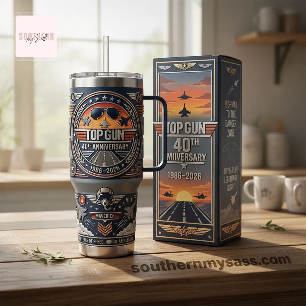Gun 40th Anniversary 1986-2026 Commemorative Tumbler
