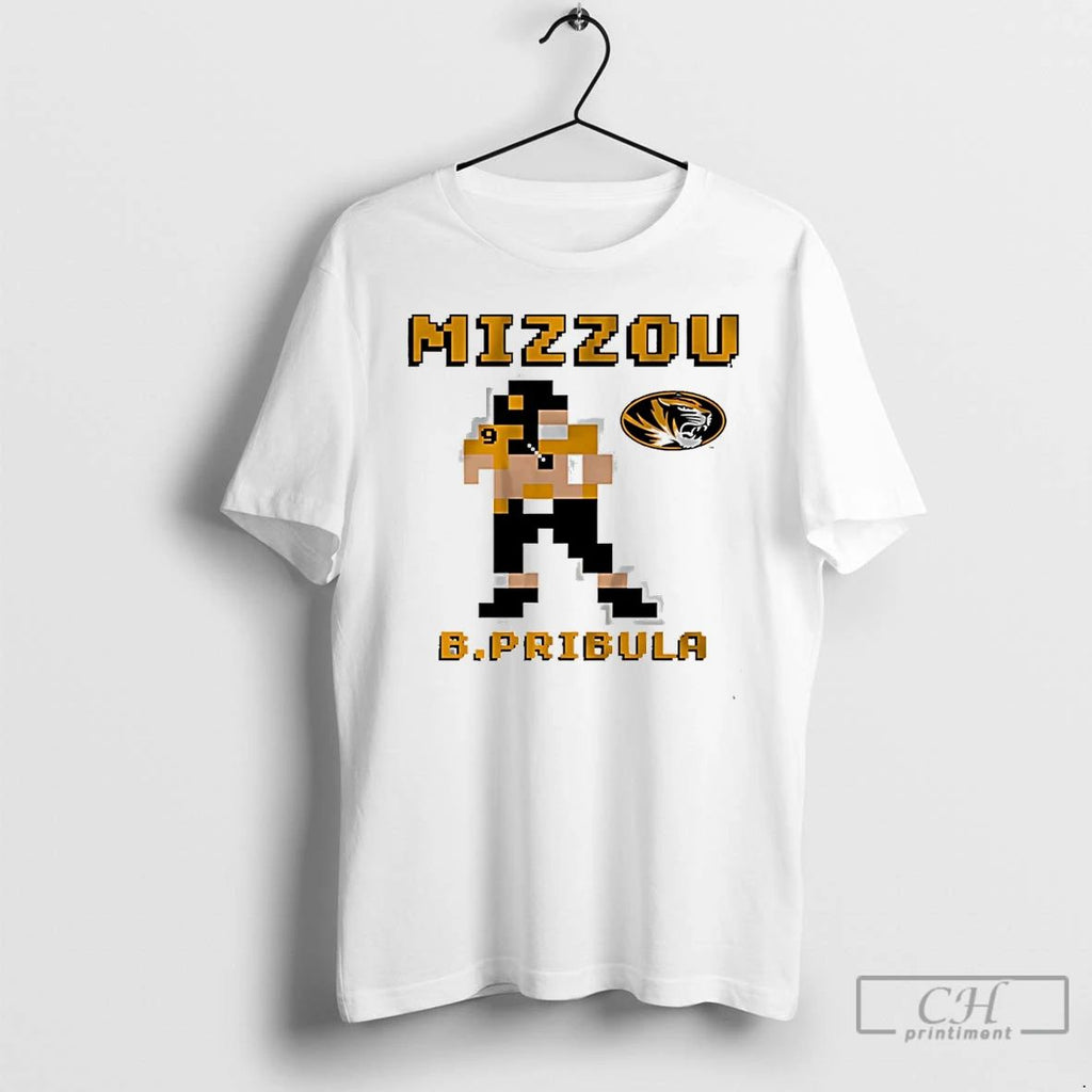Classic Beau Pribula Missouri Tigers Baller Game T Shirts Hoodie Longsleeve