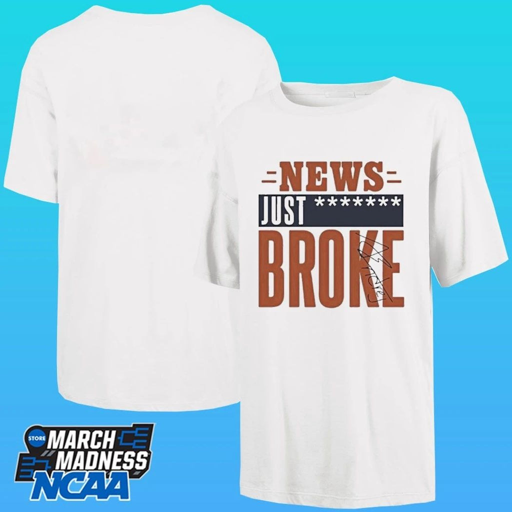 Andrej Stojakovic Illinois Fighting Illini News Just Broke Signature Shirt