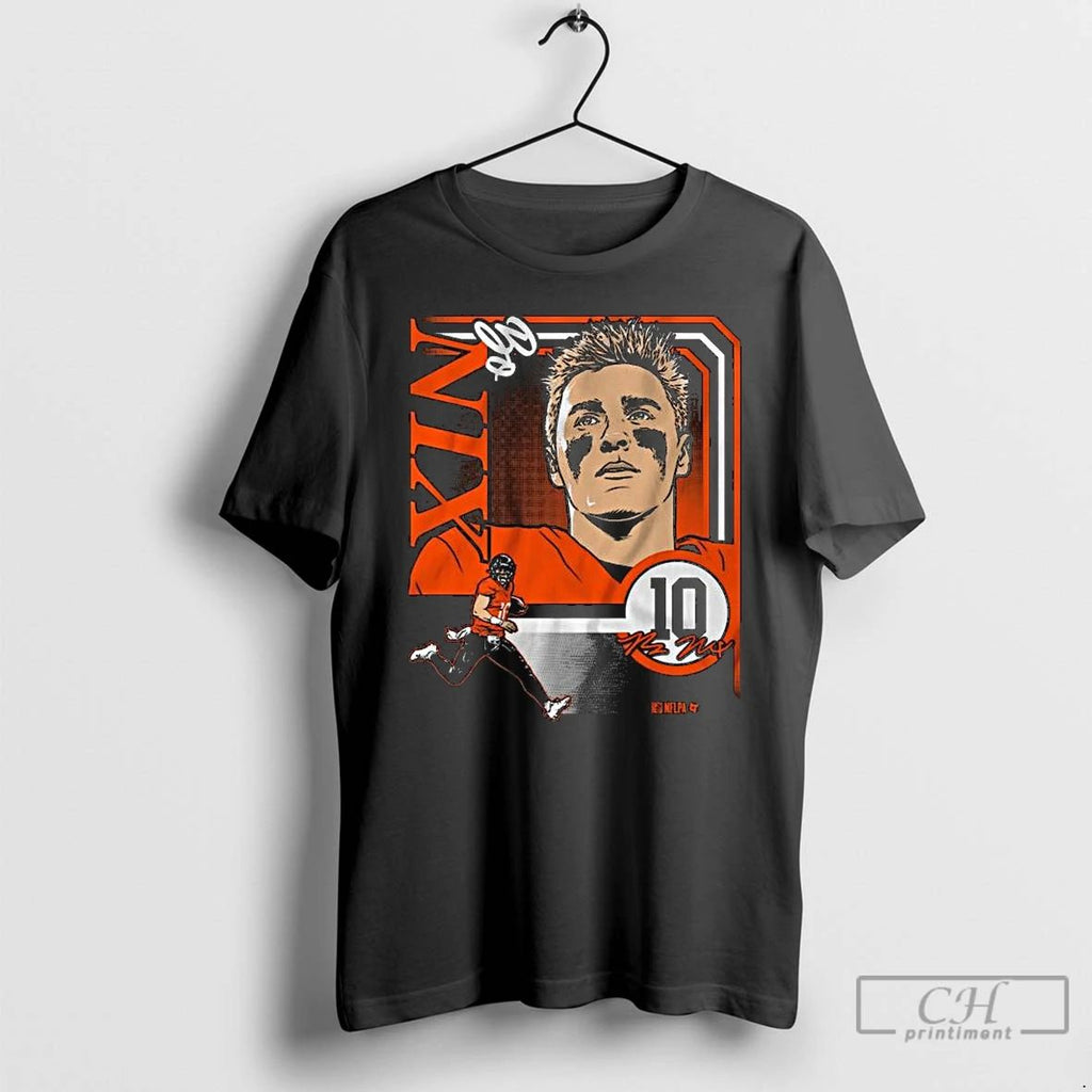 Classic Bo Nix Collage Frame Long Sleve T Shirts Hoodie Longsleeve