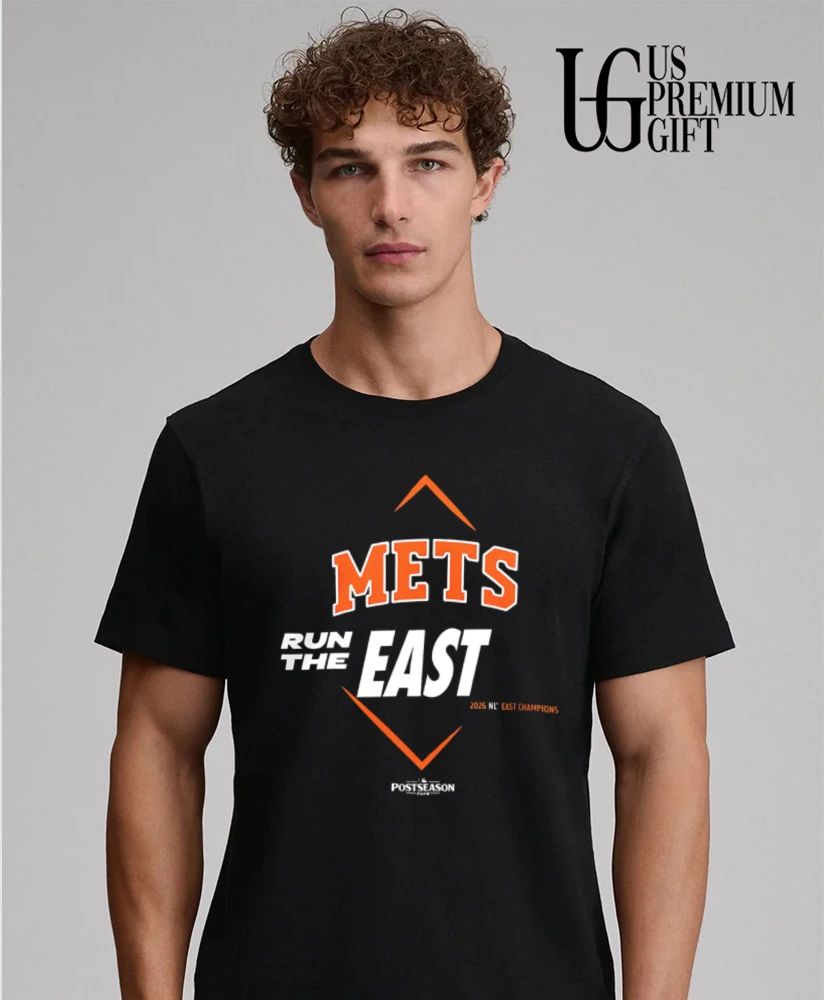 Run The West New York Mets 2026 NL East Division Champions shirt