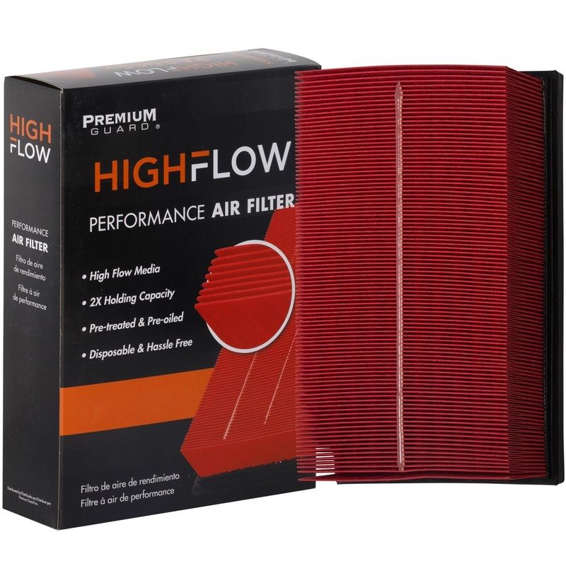 HIGHFLOW PA99001X, High Performance, Pre-Oiled Disposable Engine Air Filter | Fits 2027 Volkswagen Jetta