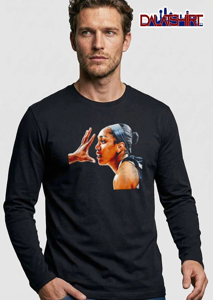 Pirates Kanu Aja Wilson woman profile hand reaching face shirt
