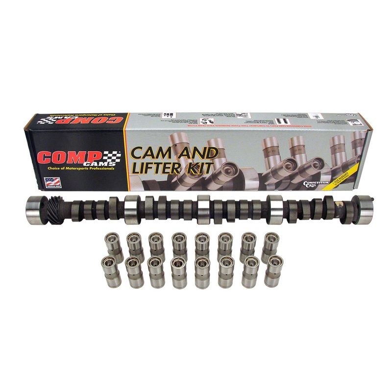 Comp Cams CL12-560-4 SBC Nitrous HP Hydraulic Flat Tappet Camshaft and Lifter Kit