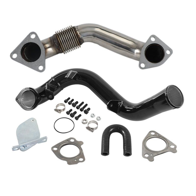 GMC 2007.5 Sierra 2500 HD Classic 6.6L V8 DIESEL EGR Delete Kit & Passenger Up-Pipe & Intake Tube