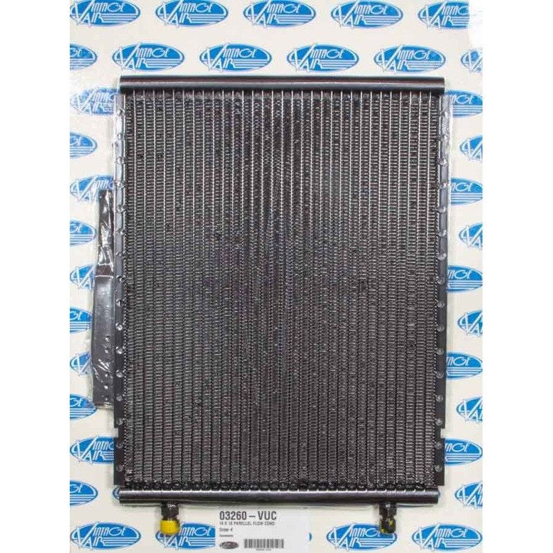 Vintage Air Air Conditioning Condenser SuperFlow Horizontal 18 x 14 03260-VUC