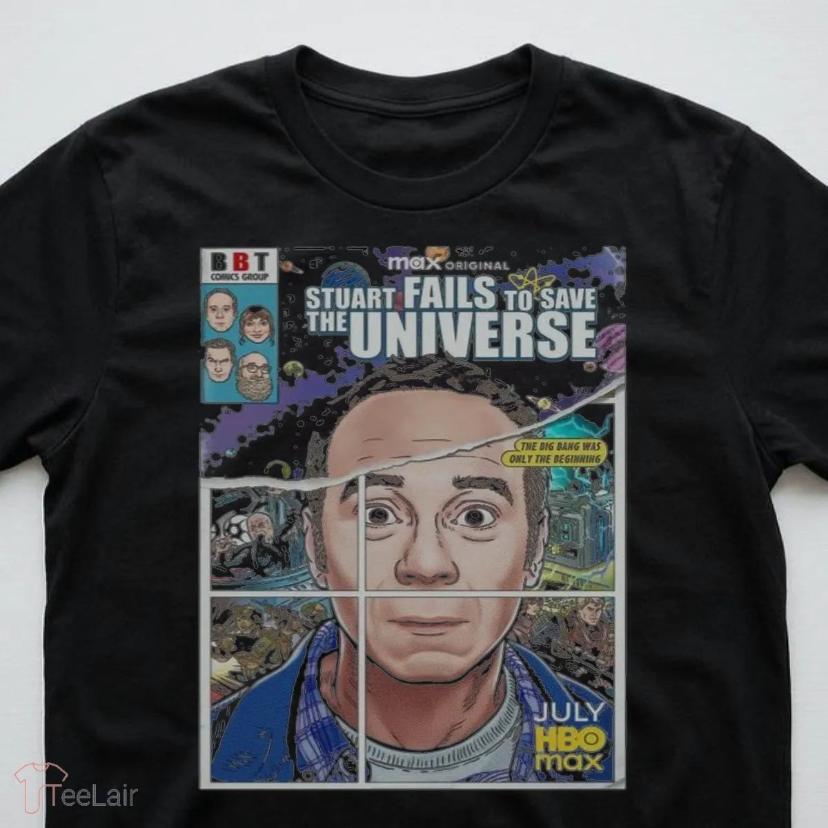 Stuart Fails To Save The University Big Bang Was Only The Beginning 2026 Poster Shirt