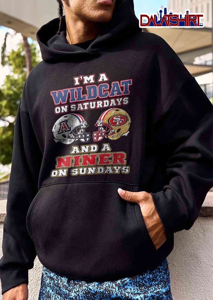 I’m a Wildcat on Saturdays and a Niner on Sundays shirt