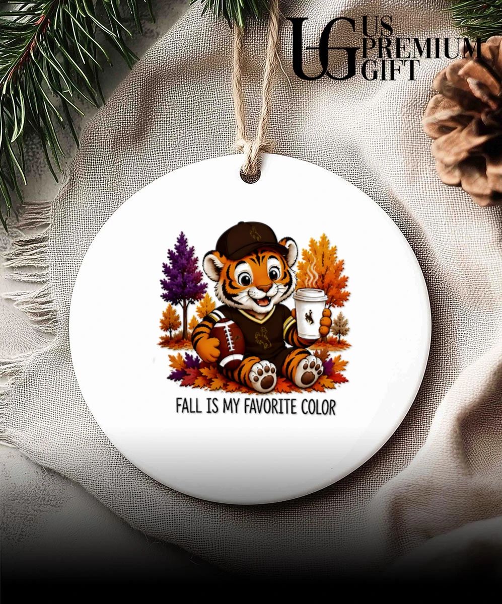 Wyoming Cowboys Tiger Fall Is My Favorite Color 2026 shirt
