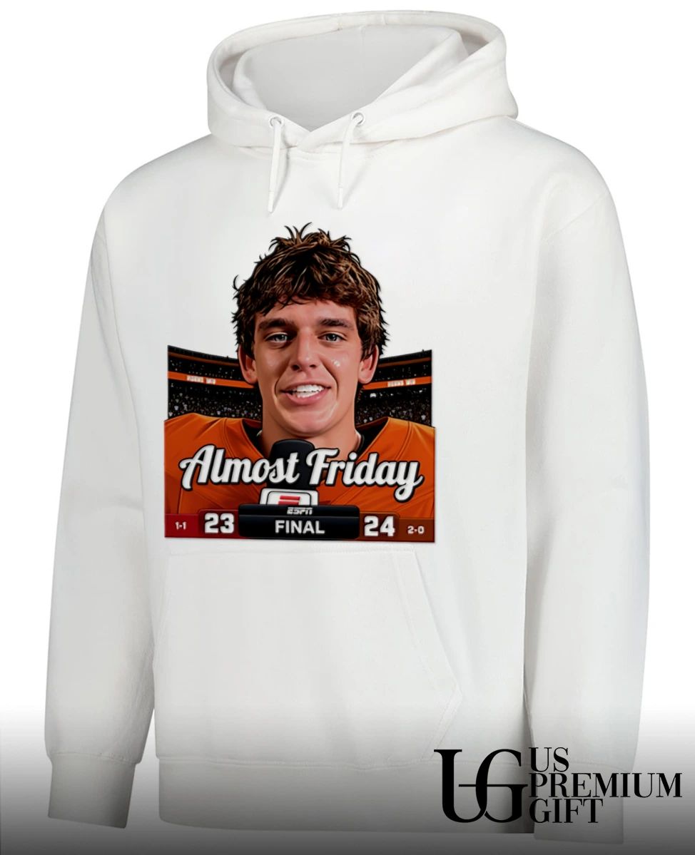 Arch Manning Almost Friday Horns Win Texas Longhorns photo shirt