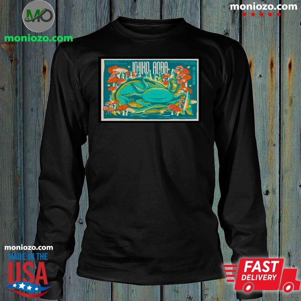 Original Ichiko Aoba in The Caverns Across The Oceans Tour 2026 Poster T-Shirt