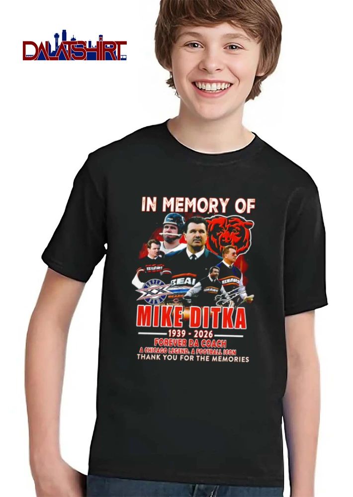 In Memory Of Forever Da Coach A Chicago Legend A Football Icon Thank You For The Memories shirt