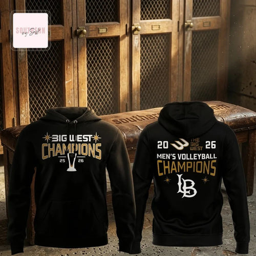 2026 Big West Men’s Volleyball Champions Commemorative Pullover Hoodie