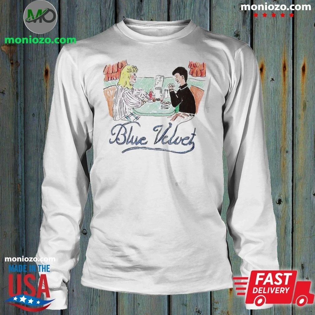 Blue Velvet Shirt