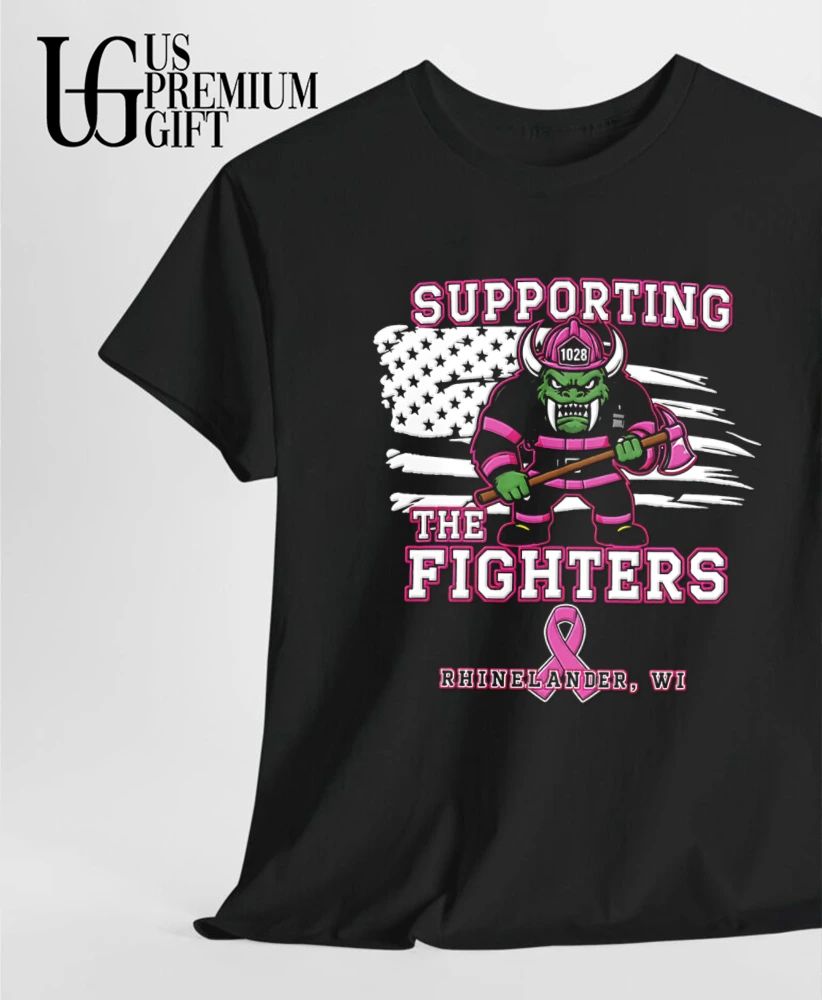 Rhinelander Fire Department Breast Cancer 2026 shirt
