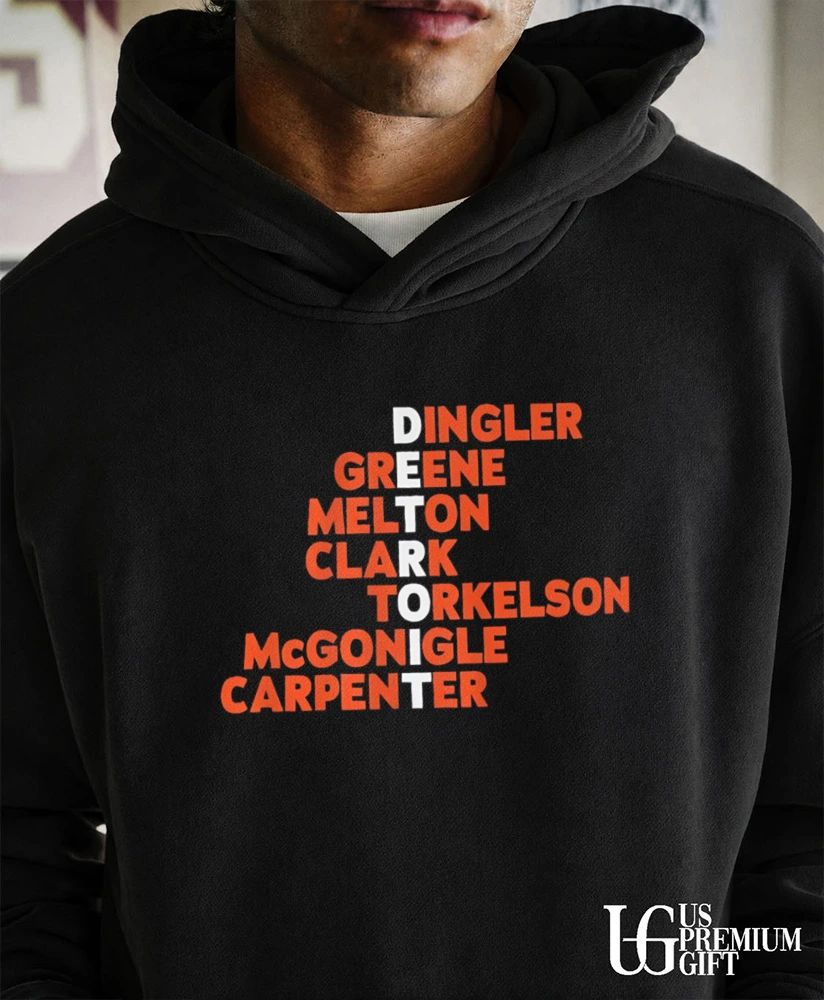 Detroit Tigers Baseball Names 2026 shirt