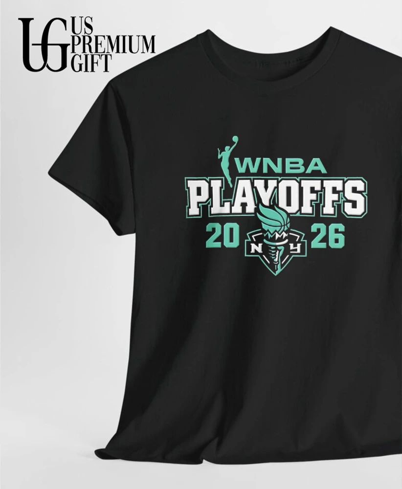 Playoffs New York Liberty WNBA 2026 logo shirt