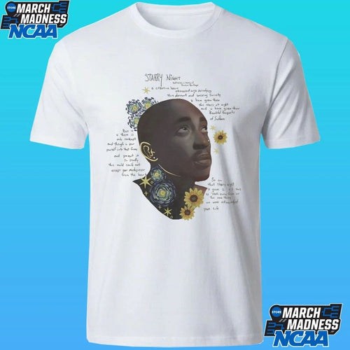 2pac Starry Night Beige Shirt