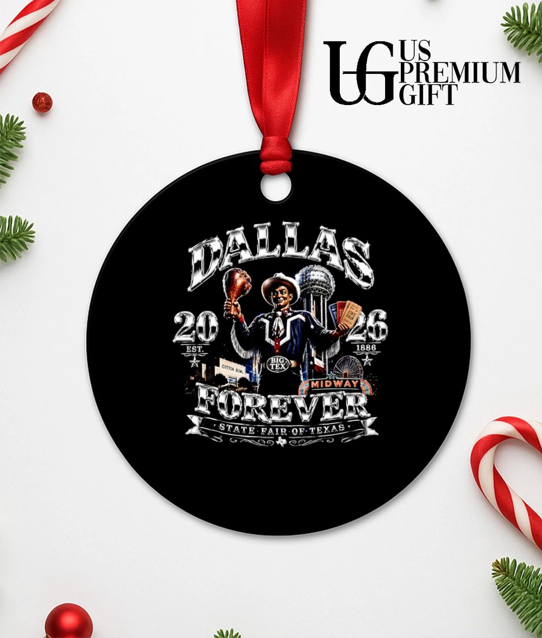 Big Tex Dallas 2026 est 1886 Cotton Bowl State Fair of Texas Midway Forever shirt