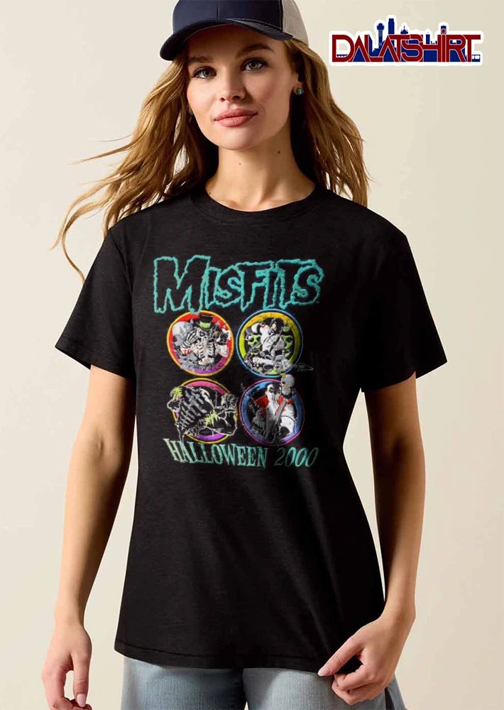 Misfits four punk rockers playing instruments shirt