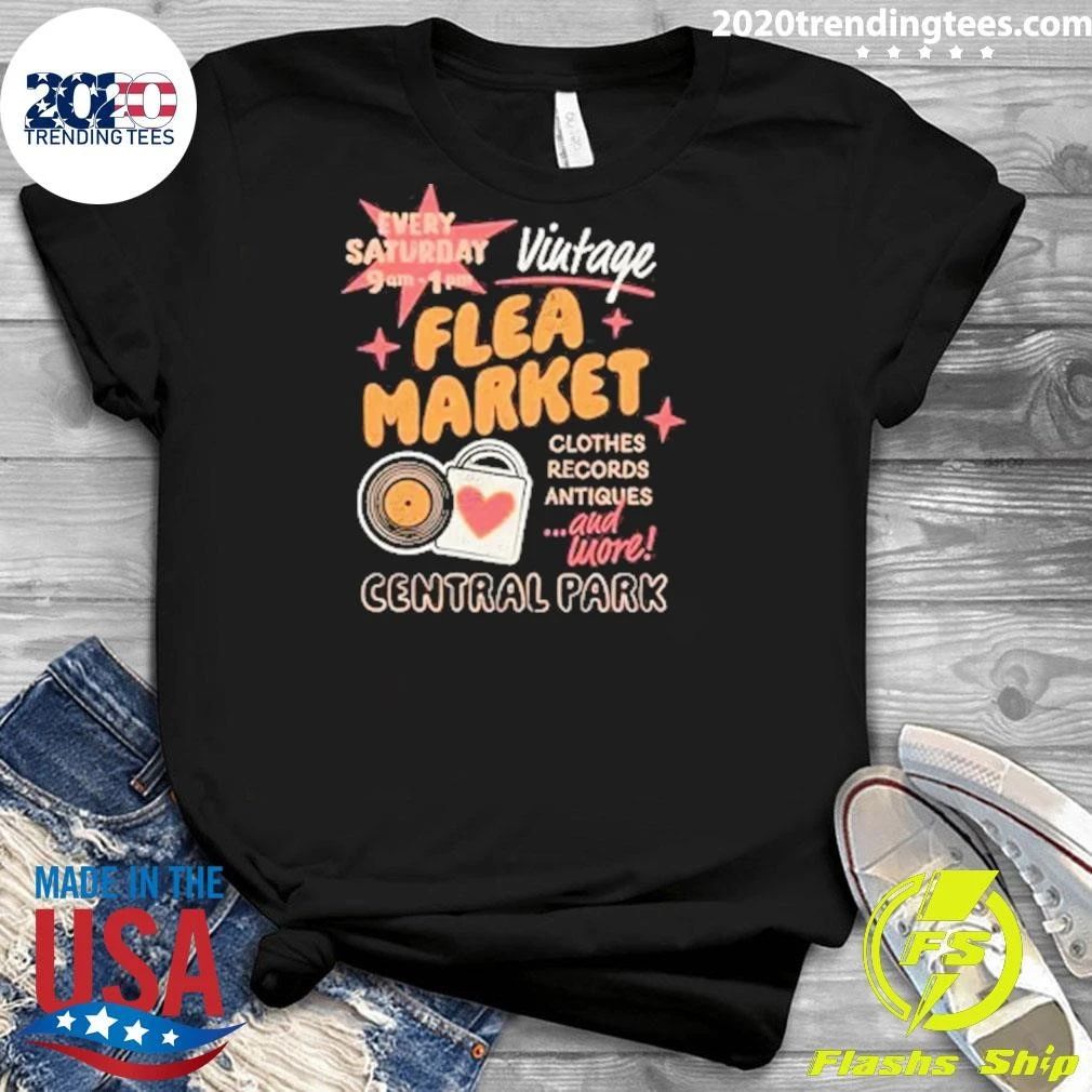 Vintage Flea Market Clothes Records Antiques and More Central Park Shirt