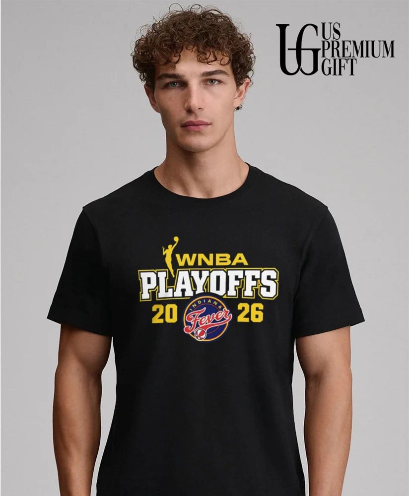 Playoffs Indiana Fever WNBA 2026 logo shirt