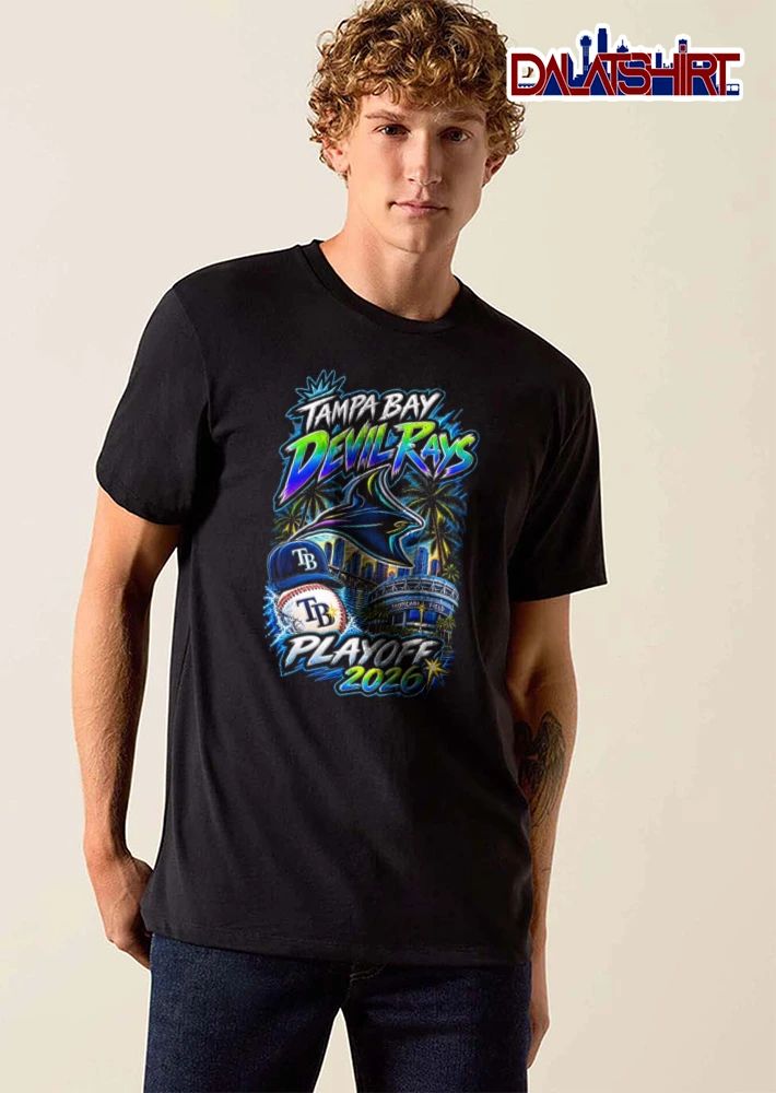 Tampa Bay Devil Rays 2026 stingray baseball cap stadium skyline shirt