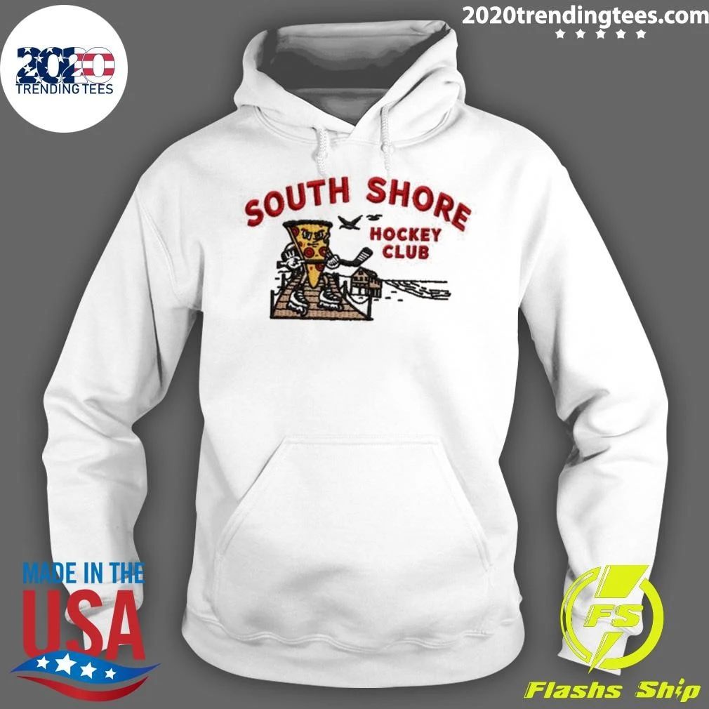 South Shore Hockey Club Pizza Tee Shirt