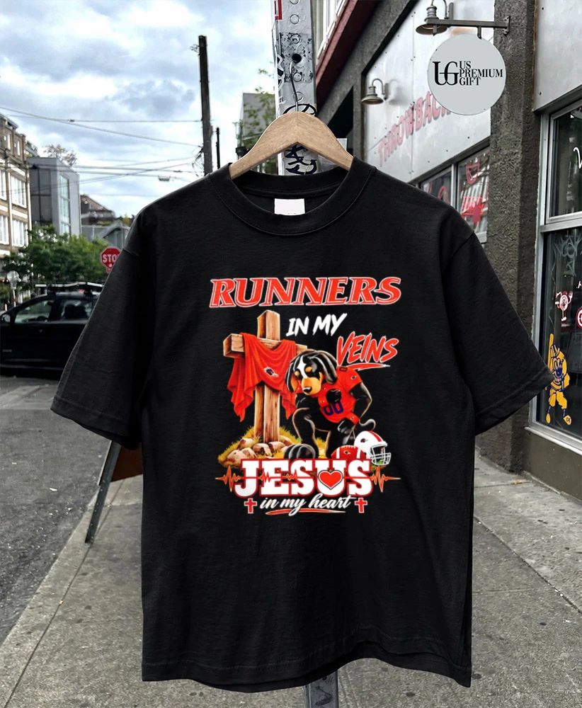 UTSA Roadrunners Dog In My Veins Jesus In My Heart Faith Football mascot shirt