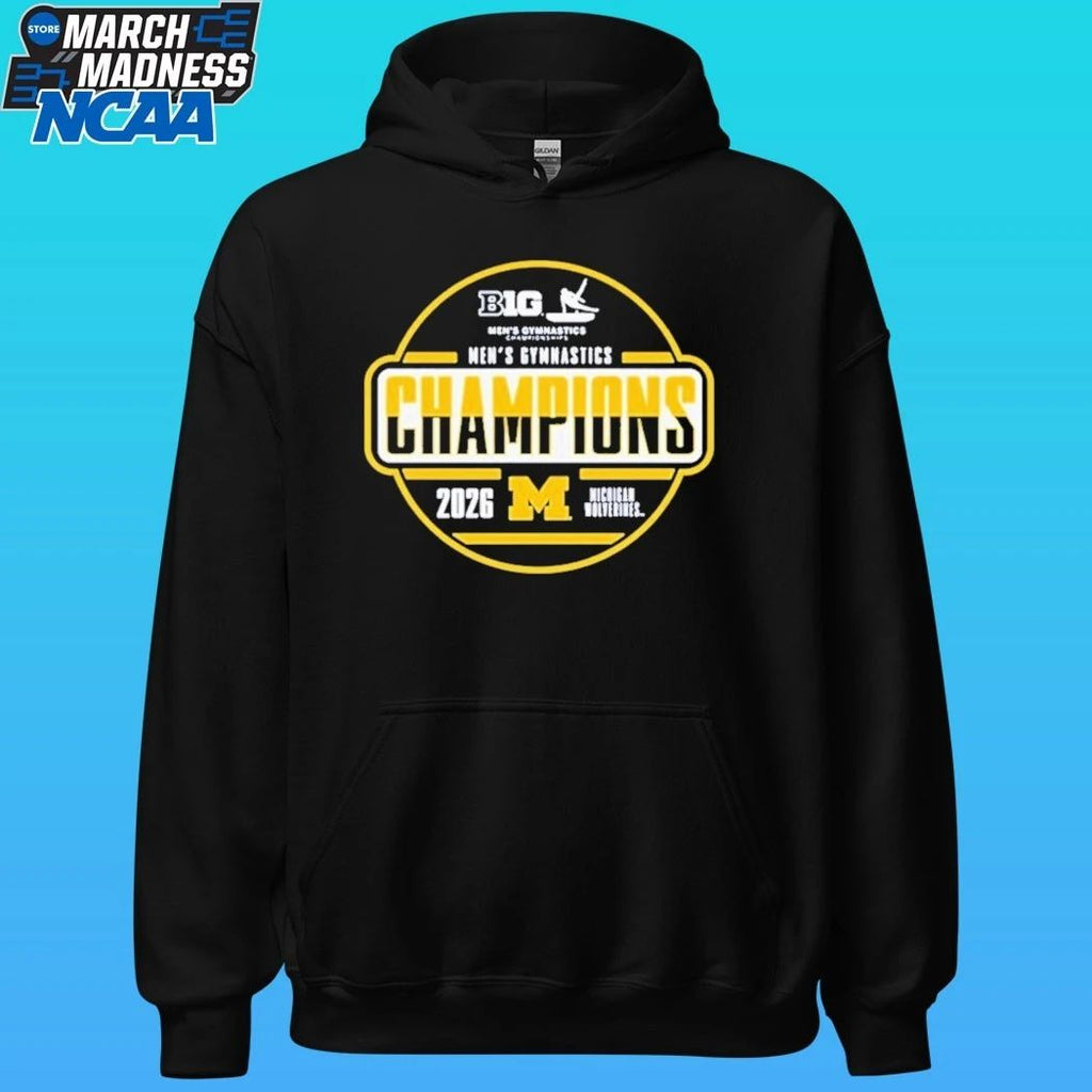 Michigan Wolverines 2026 Big Ten Men’s Gymnastics Champions Shirt