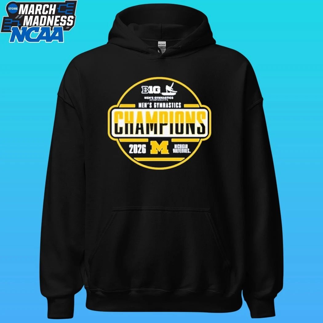 Michigan Wolverines 2026 Big Ten Men’s Gymnastics Champions Shirt