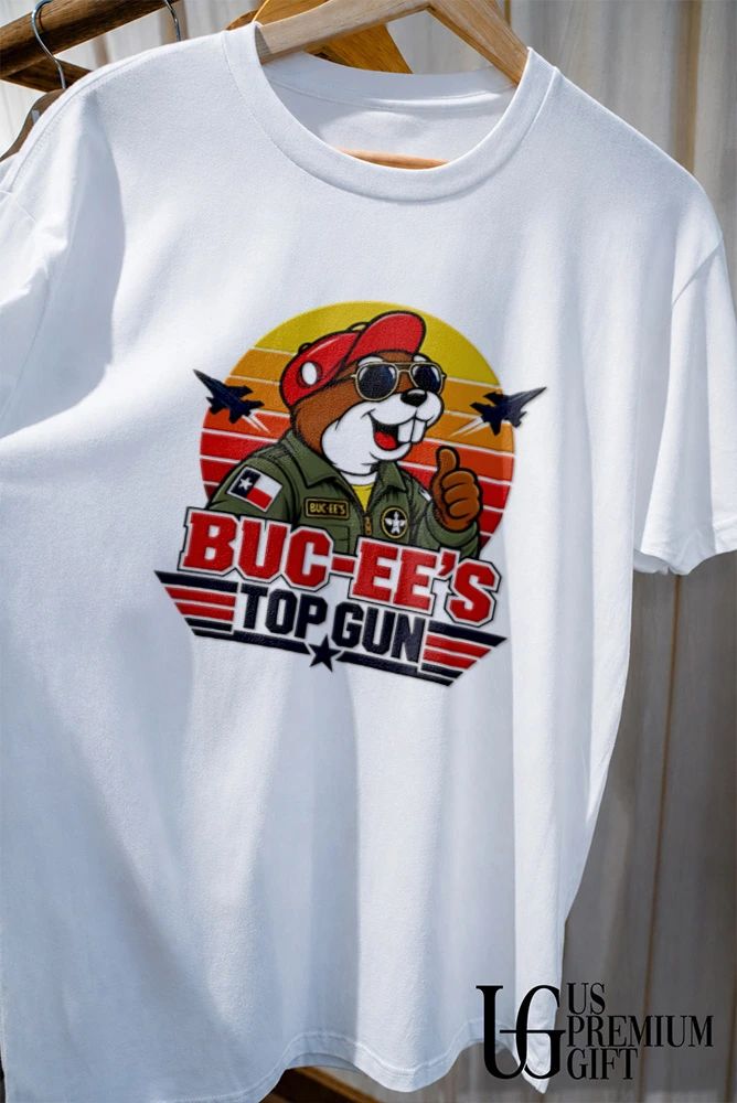 Buc-ee’s Top Gun logo shirt