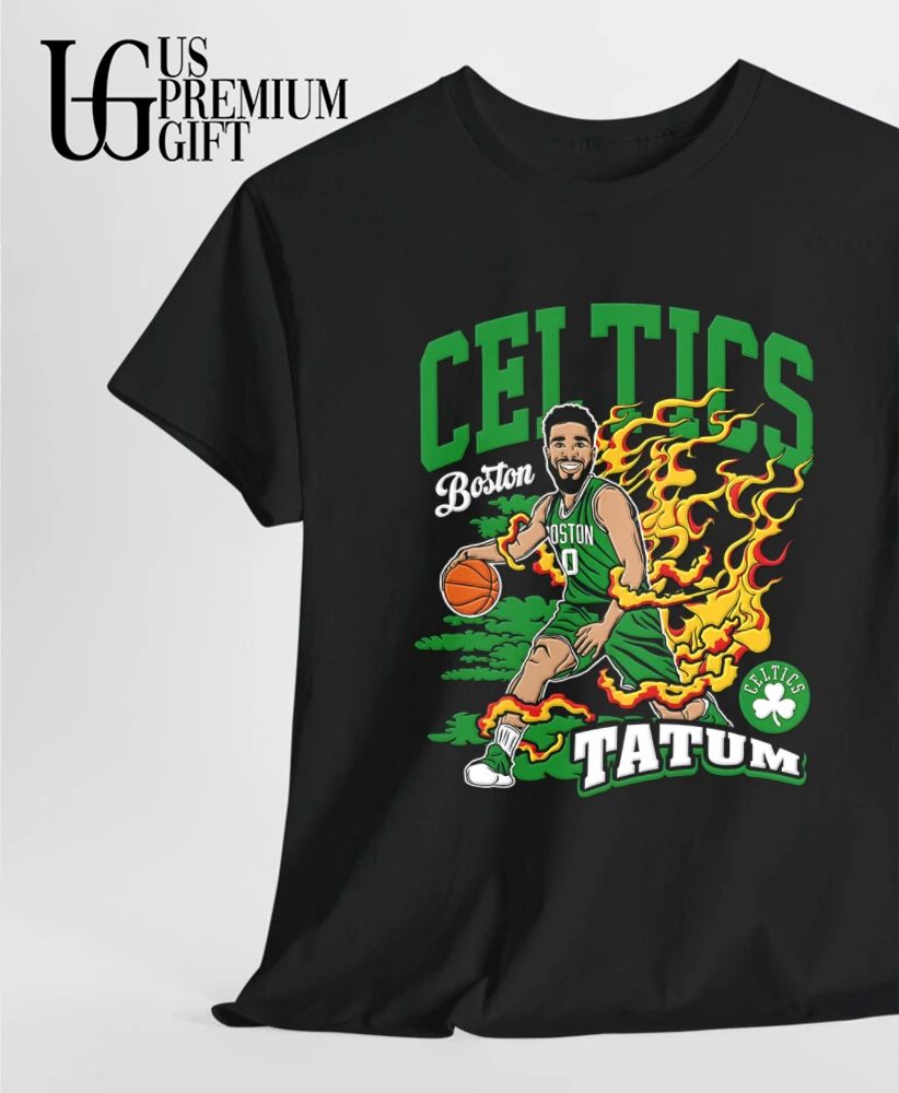 Jayson Tatum Boston Celtics NBA Fired Up shirt