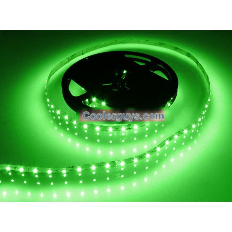 HT 60 LED Double Density 39 inch (1M) Long Flexible Light Strip 12 volt Green