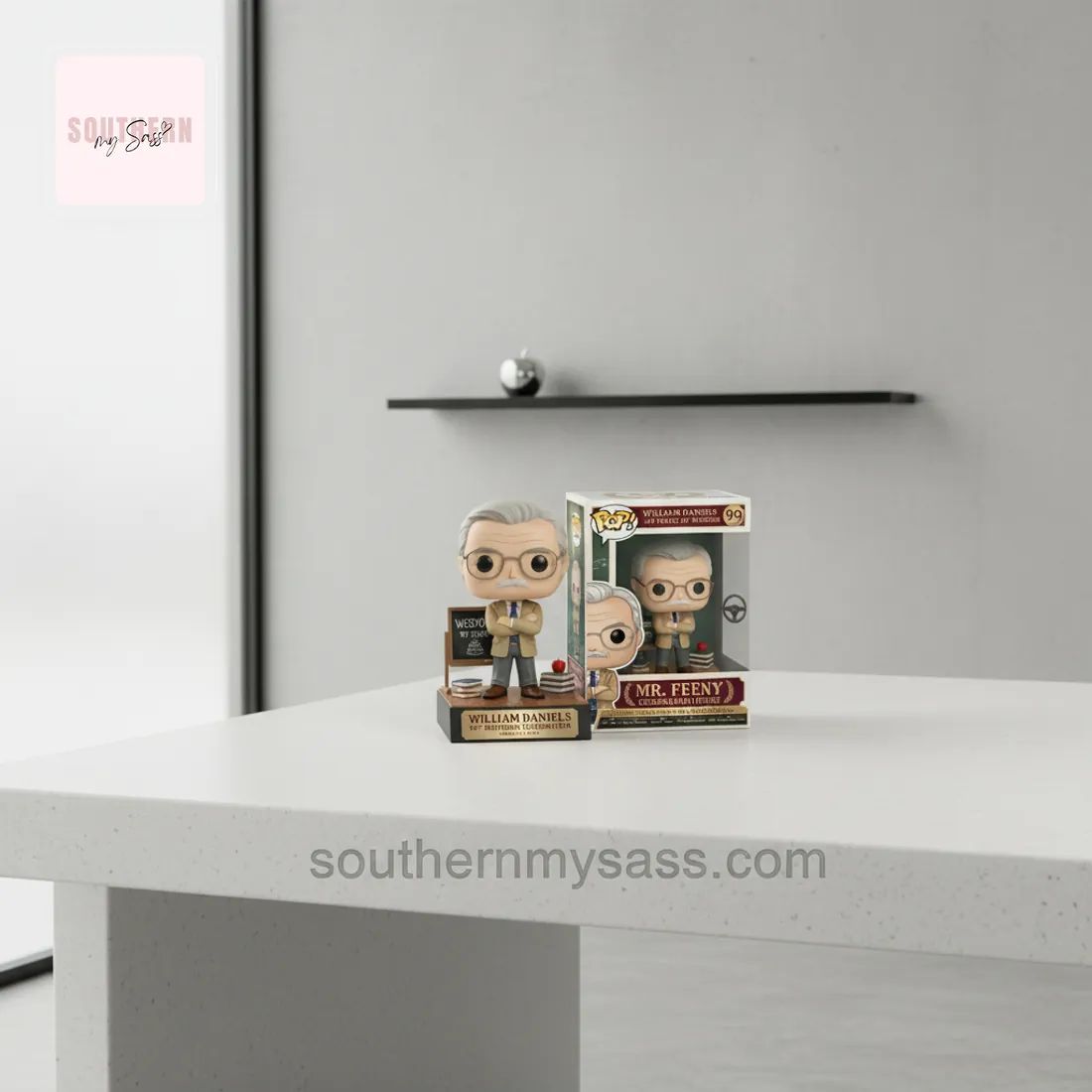 William Daniels Mr. Feeny 99th Birthday Celebration Pop Figure Doll