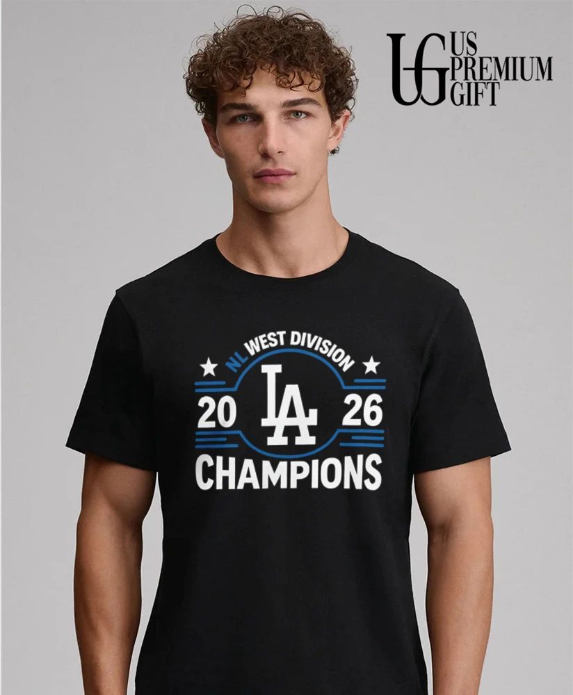Los Angeles Dodgers NL West Division Champions 2026 shirt