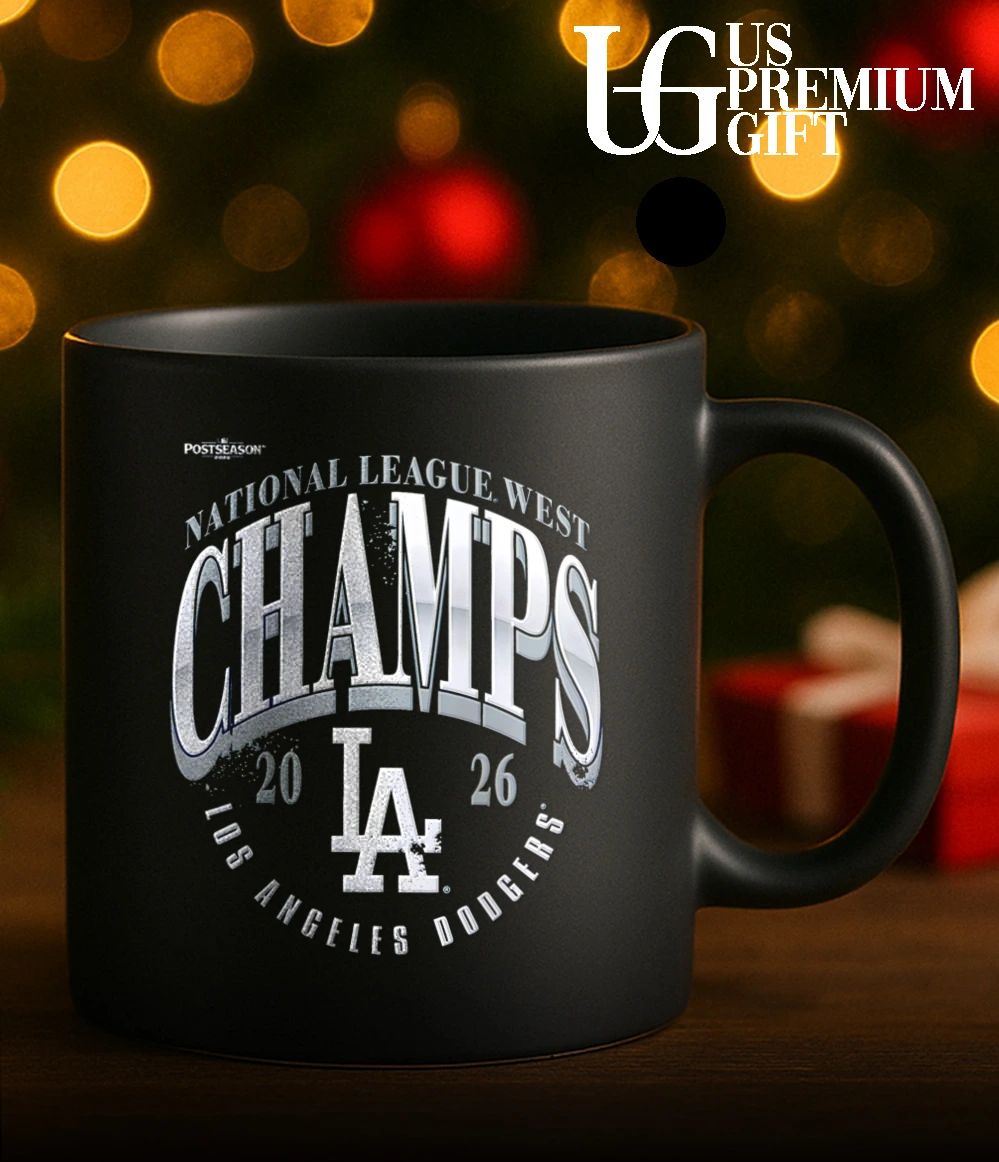 Los Angeles Dodgers 2026 NL West Division Champions Locker Room shirt