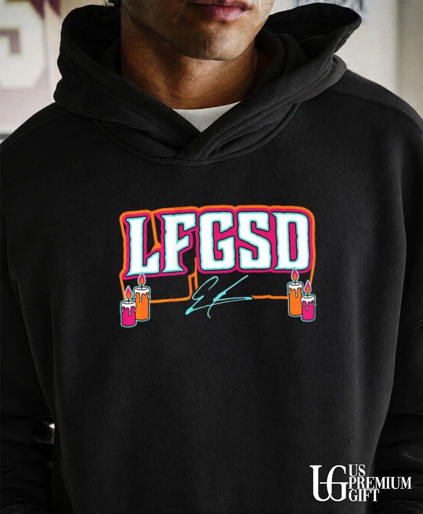 LFGSD Ethan Salas San Diego Padres baseball signature shirt