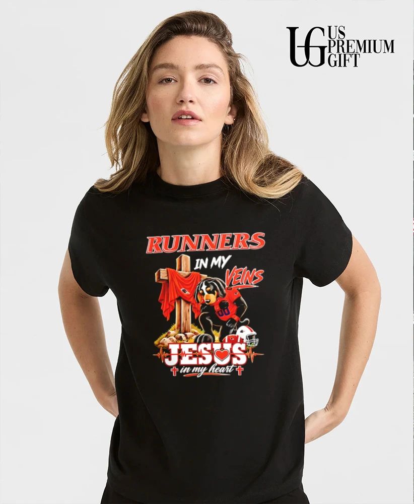UTSA Roadrunners Dog In My Veins Jesus In My Heart Faith Football mascot shirt