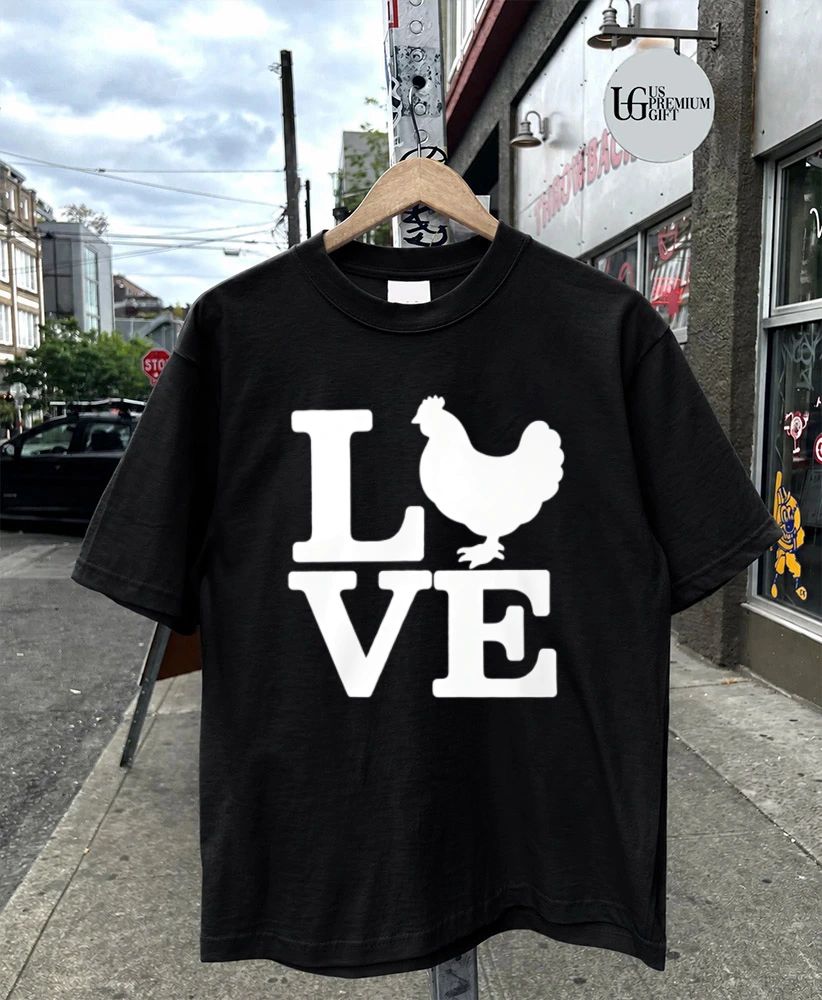 Hunter Luepke I Love Chickens shirt