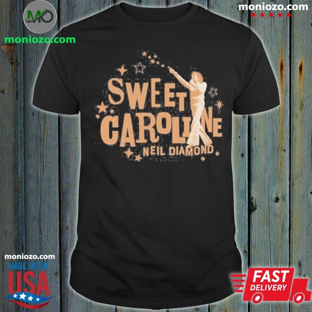 New Sweet Caroline Neil Diamond Shirt