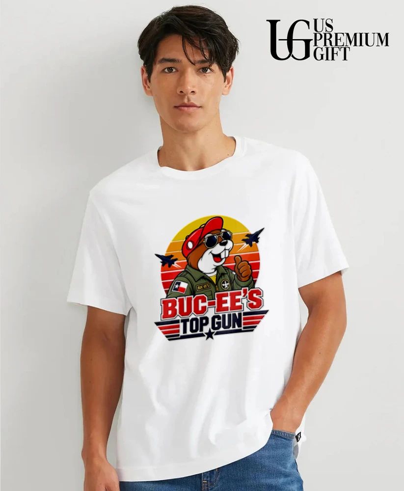 Buc-ee’s Top Gun logo shirt