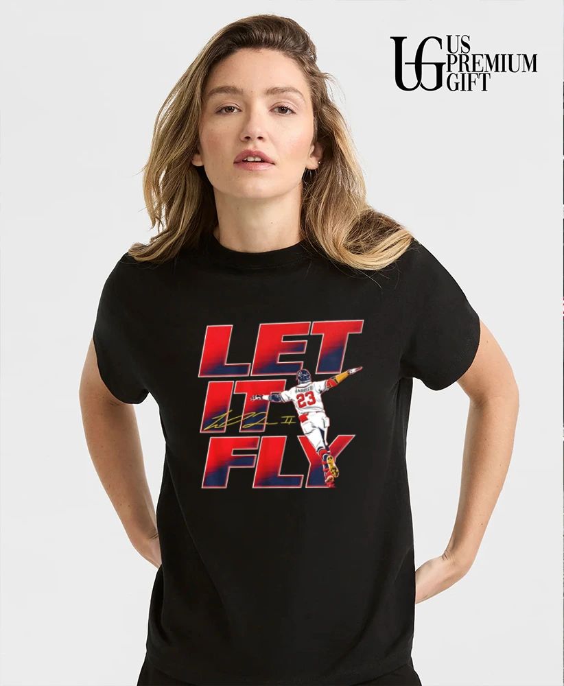 Michael Harris II Let It Fly Atlanta Braves baseball signature shirt