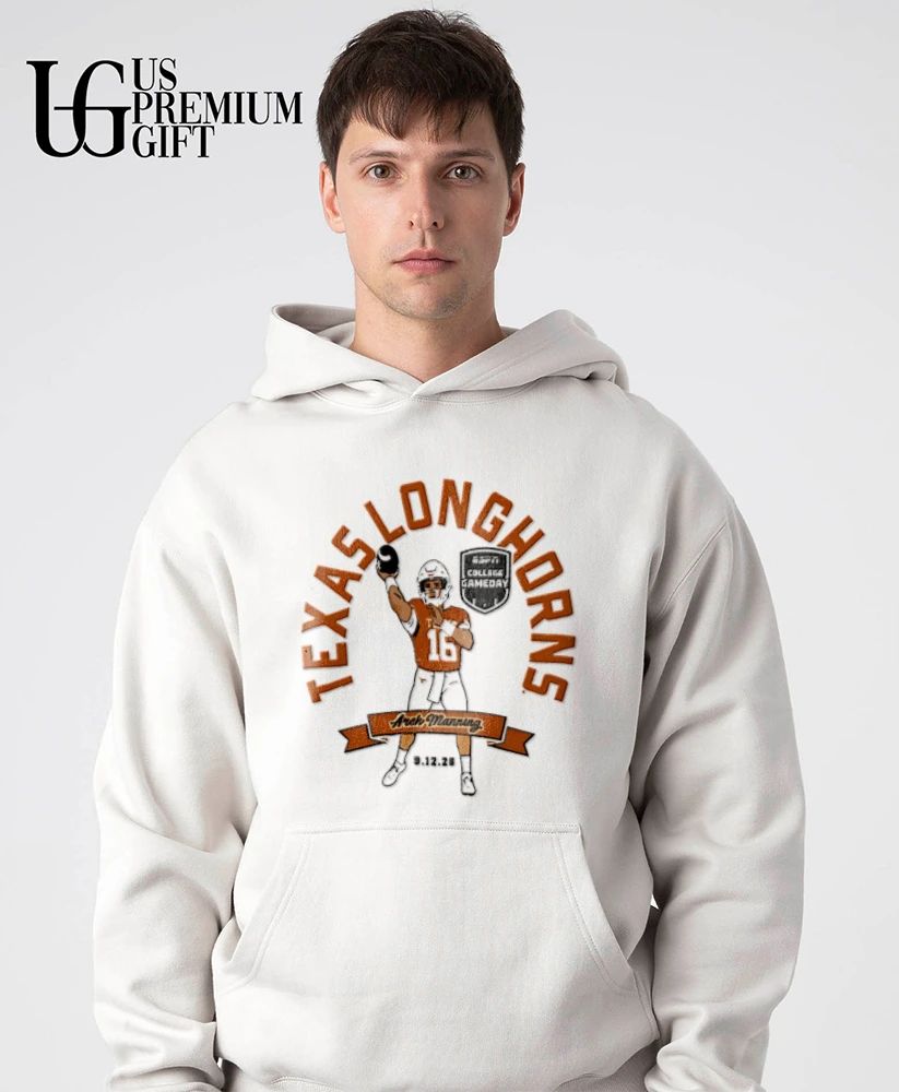 Arch Manning Texas Longhorns College Gameday 9.12.26 shirt