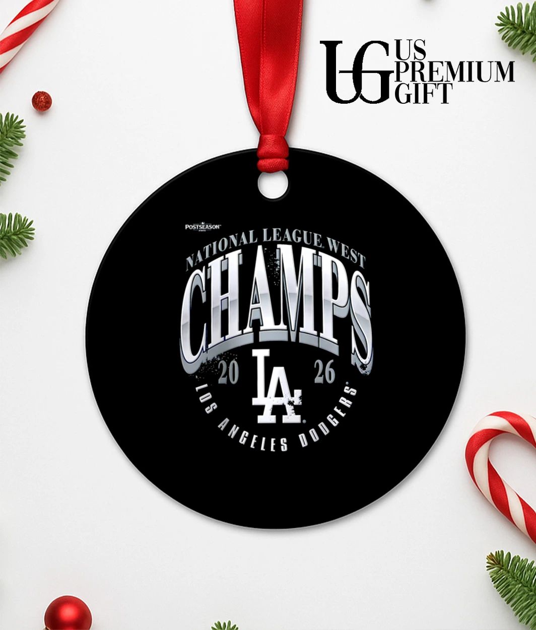 Los Angeles Dodgers 2026 NL West Division Champions Locker Room shirt