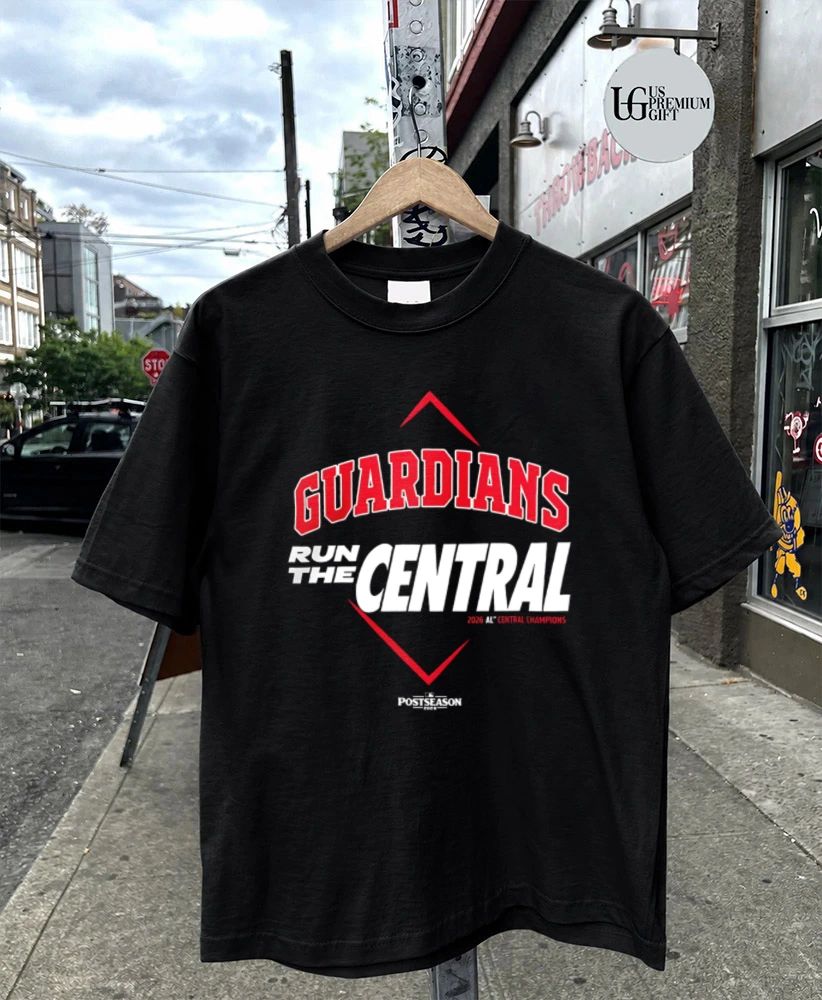 Run The Central Cleveland Guardians 2026 AL Central Division Champions shirt