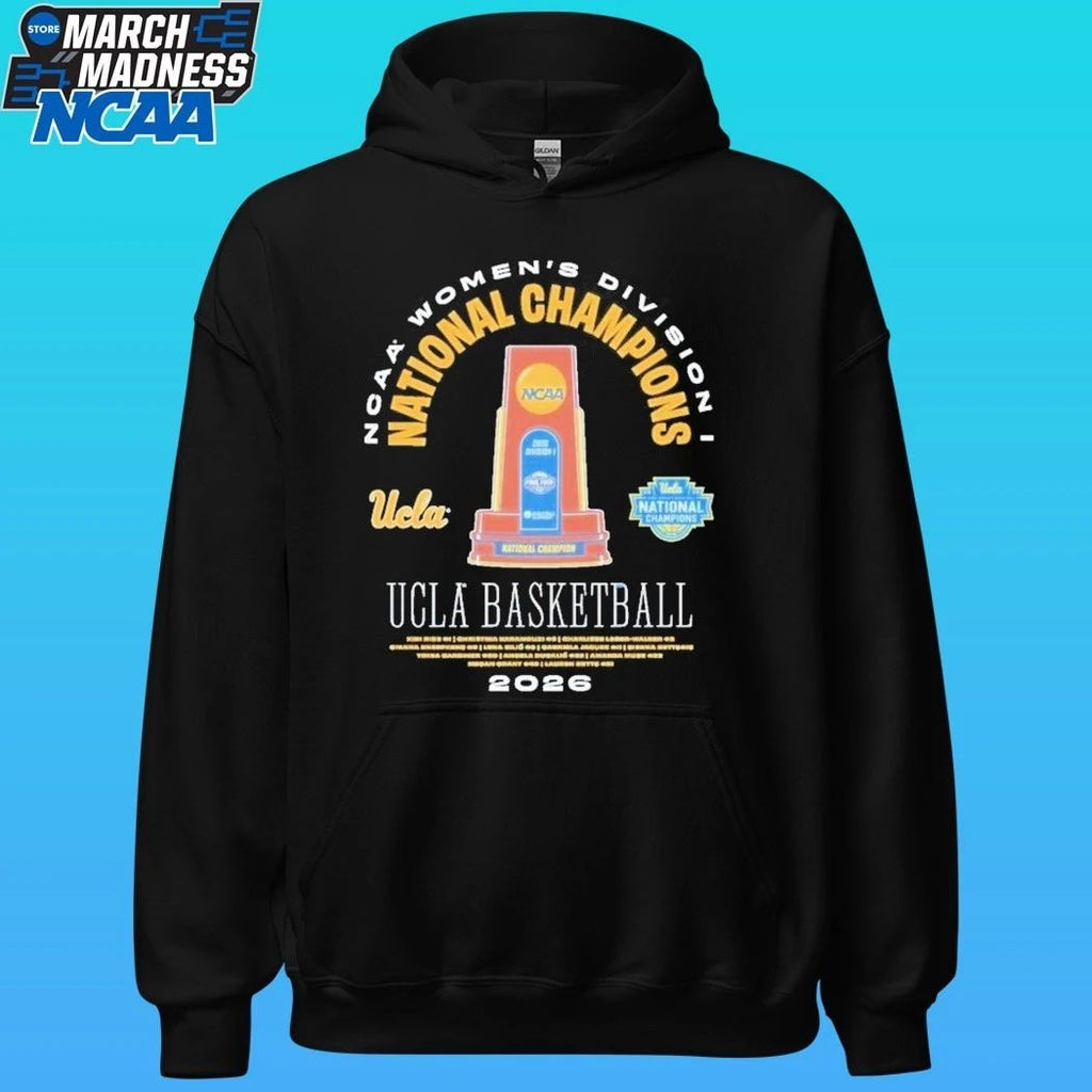 Ucla Bruins 2026 NCAA Women’s Basketball National Champions Legends Trophy Shirt
